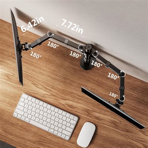 ErGear Dual Monitor Stand with Ergonomic Viewing India | Ubuy