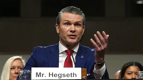 Hegseth grilled over qualifications during confirmation hearing