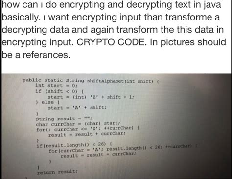 Image result for Decrypting a String in Java