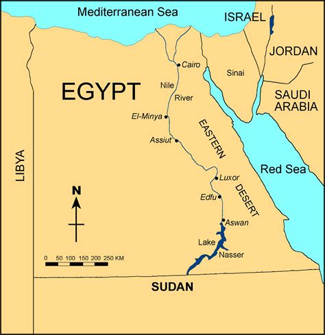 Maps of Egypt | Map Library | Maps of the World