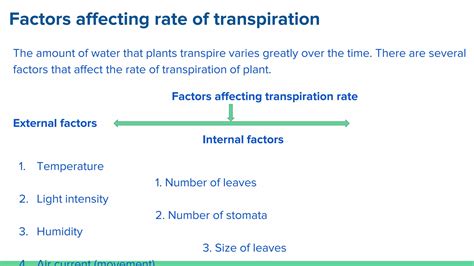 Transpiration plant physiology | PDF