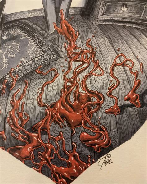 The Tell Tale Heart Drawings