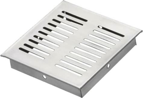 Rawk Stainless Steel Kitchen Jali & Ventilation Jali,Jali (Size:- 6" x ...