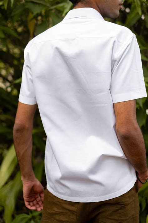 The Egyptian Cotton Double Pocket Shirt | Short Sleeve