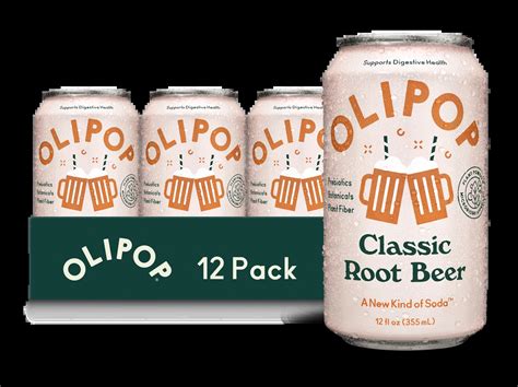 Root Beer Prebiotic Soda | OLIPOP