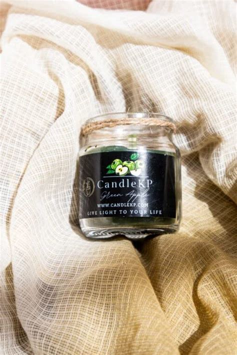 CandleKP Scented Soy Wax Candle in Glass Jar with Lid | Burn Time 35 ...