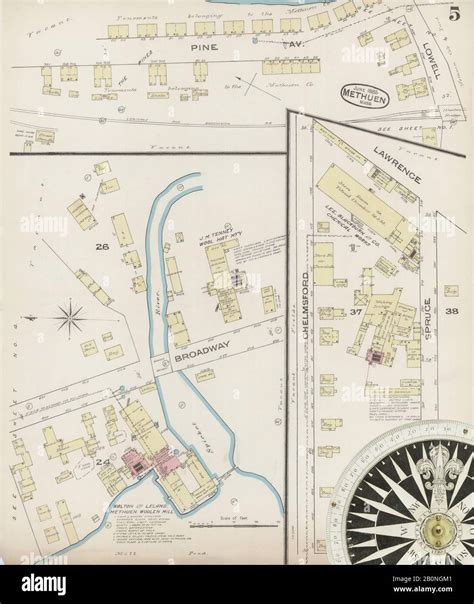 Methuen massachusetts map hi-res stock photography and images - Alamy
