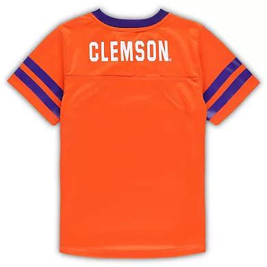 Preschool Orange/Purple Clemson Tigers Red Zone Jersey & Pants Set