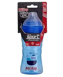 Buy Nuby Sip It Sport Sip. W/Spout 360ml (Blue) Online at Low Prices in ...