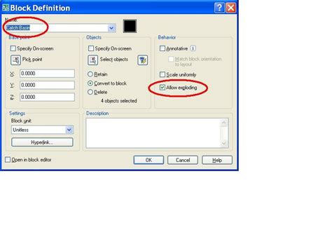 AutoCAD Explode Drawing Block Some Entities Disappear 的图像结果