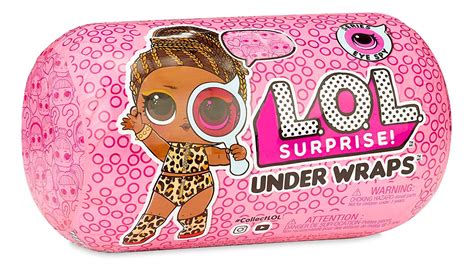 L.O.L Surprise Under Wraps Doll, Toys for Girls, 3 Years & Above ...