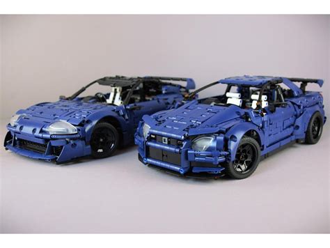 LEGO MOC Nissan Skyline R34 GT-R - 42154 B Model by Alex Ilea ...