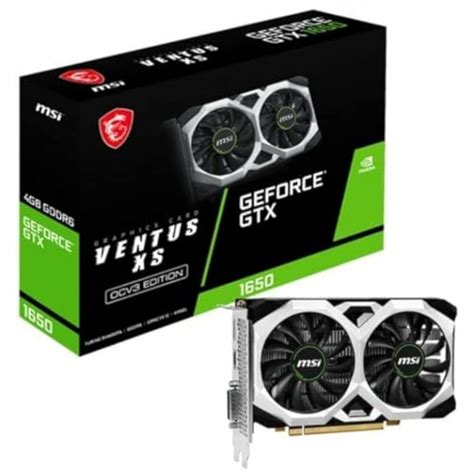 Amazon.in: Buy MSI Geforce GTX 1650 D6 Ventus Xs Ocv3 Graphic Card ...