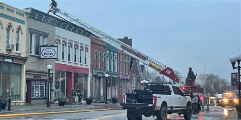 Fire breaks out at Blissfield restaurant Thursday