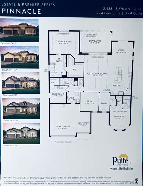 Pulte Pinnacle Home Blueprint Pulte Homes Launches New Model In