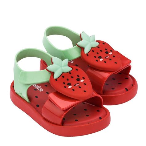 Mini Melissa Jump Fruitland Original + NF - Vermelho | Netshoes | Mini ...