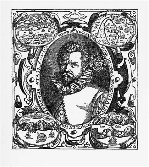 A 16th century map of Somalia by Jan Huyghen