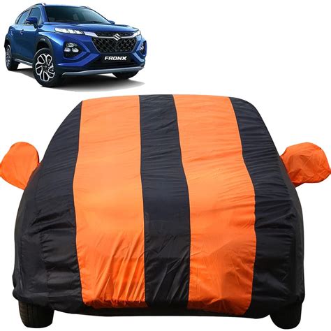 Fronx Car Cover Waterproof - Mirror Pockets | Autofact India