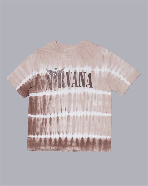 Nirvana Tie-Dye Regular Fit Tshirt For Women – Free Authority