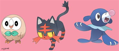 Starter Pokemon In Sun And Moon at Ramona Hernandez blog