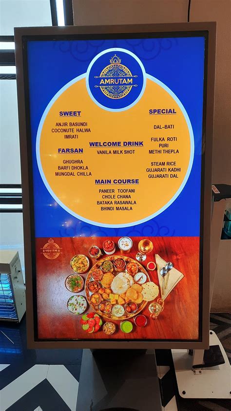 Menu at Amrutam - The Authentic Gujarati Kitchen, Ahmedabad