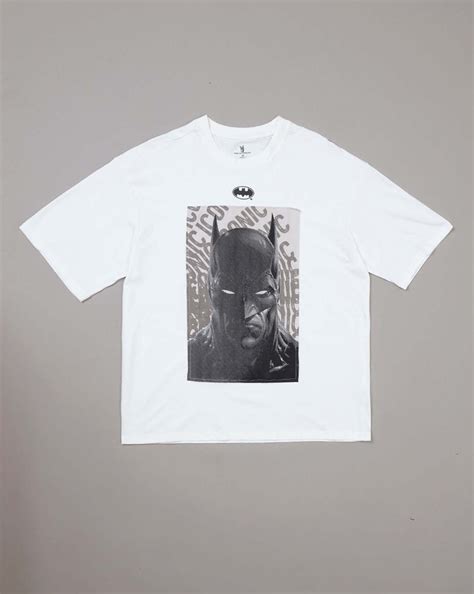 Batman Stitched Patch Oversized Tshirt Men – Free Authority