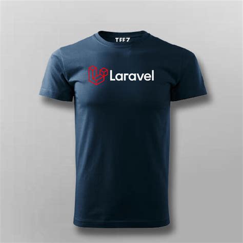 Laravel Developer Men's T-Shirt - Crafting Web Art - TEEZ.in