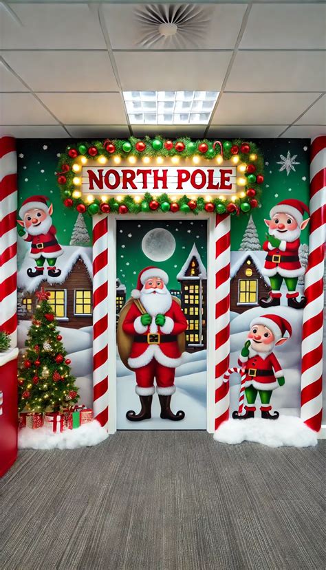 🎄 Transform Your Workplace with These 21 Stunning Christmas Office Door ...