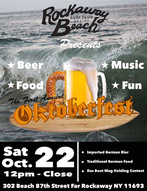 UPCOMING EVENTS — Rockaway Beach Surf Club