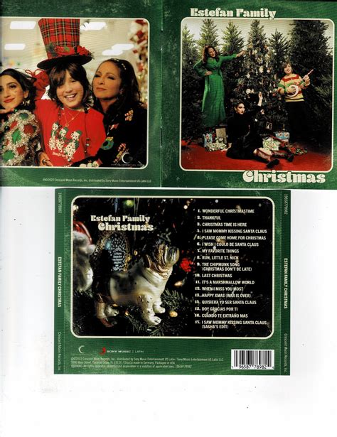 ESTEFAN FAMILY - ESTEFAN FAMILY CHRISTMAS (CD 2022) NEW GLORIA SASHA ...