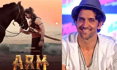 Hrithik to unveil teaser of ARM, where Tovino Thomas plays three characters