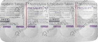 Pregalift Nt Strip Of 10 Tablets: Uses, Side Effects, Price & Dosage ...