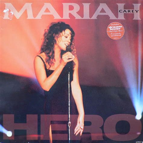 Mariah Carey - Hero (1993, Vinyl) | Discogs
