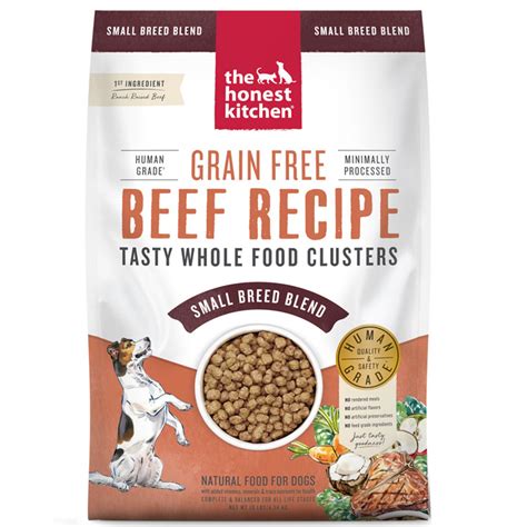 The Honest Kitchen Clusters Grain Free Beef Small Breed Dry Dog Food 1 ...