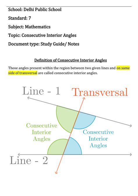 7 Grade Math Notes 的图像结果