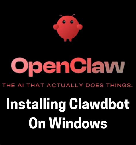How to Install Clawdbot (OpenClaw) on Windows » The Educationist Hub
