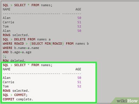 How to Delete Duplicate Records in Oracle 的图像结果