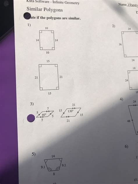 Geometry Kuta Software Answers 的图像结果