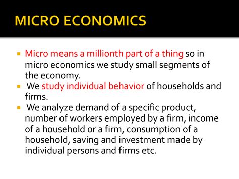 SOLUTION: Micro vs macro economics - Studypool