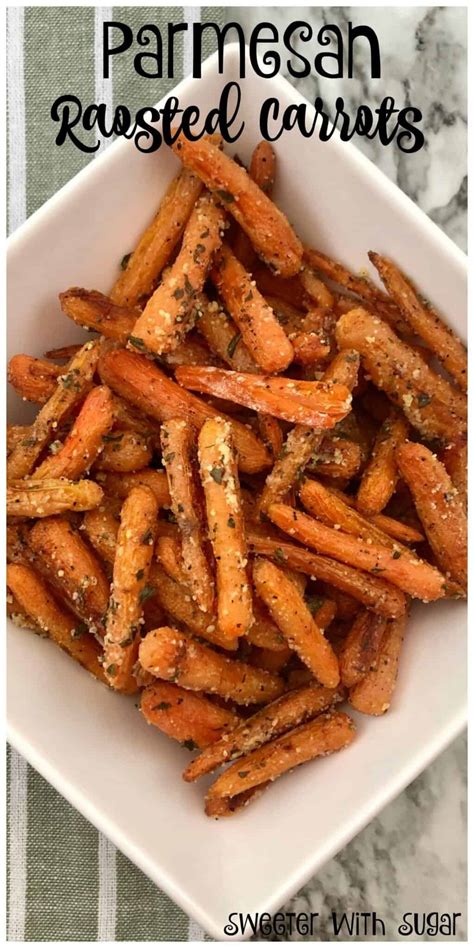 Parmesan Roasted Carrots