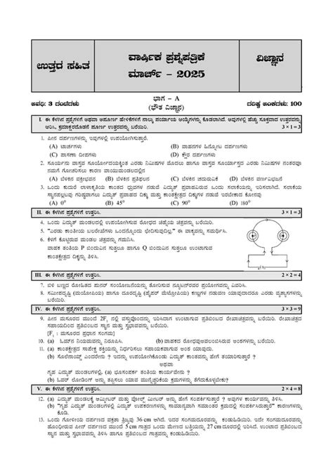 Karnataka SSLC Chapterwise & Topicwise Question Bank Class 10 - Science ...