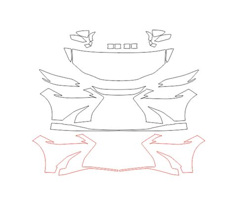 Purchase the patterns for body and interior protection of Lexus
