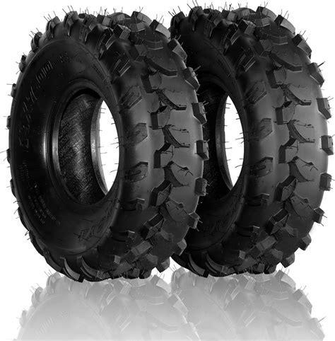 Amazon.com: SUNROAD ATV/UTV/Lawn-Mowers Tires 19x7-8, 6PR, Tubeless ...