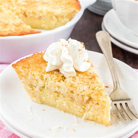 Recipe For Blender Coconut Pie at Louise Mcmakin blog