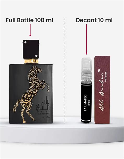 Lattafa Lail Maleki EDP 10ML Decant For Men And Women – All Arabic