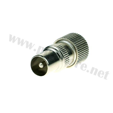 หัว TV(Pal) Connector RG6/RG59, Twist Type INTERLINK รุ่น UC-0087 เป็นหัวคอนเนคเตอร์ ต่อสาย RG6 ...