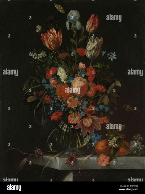 Still Life with Flowers, 1673 Stock Photo - Alamy