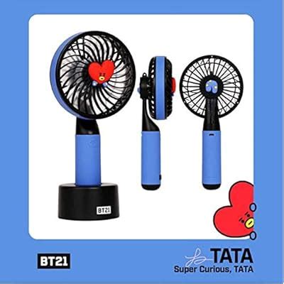 BT21 Character Handy Fan BT21 Mini Fan, BTS Bangtan India | Ubuy