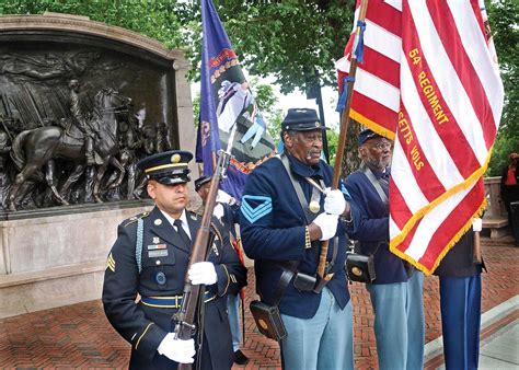 Mass. 54th Regiment monument rededicated - The Bay State Banner