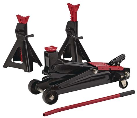 MotoMaster Heavy-Duty Floor Jack and Stands Combo for Truck & SUV, 3 ...